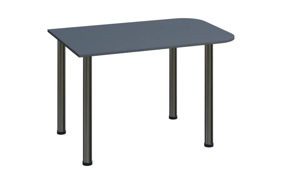 EJH 1 - 120 přístavba jednací, kovová podnož chrom, deska 18 mm, antracit